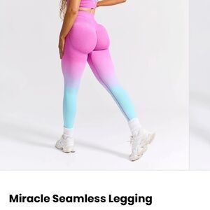 Miracle Seamless Legging in Candy Floss